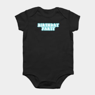 Birthday Party Baby Bodysuit